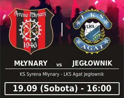 Syrena Młynary kontra Agat Jegłownik – zapowiedź sobotniego starcia