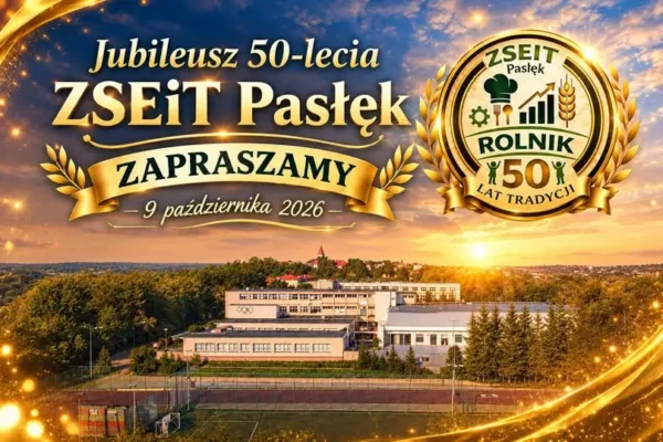 ZSEiT w Pasłęku świętuje 50-lecie. Jubileuszowy zjazd zaplanowano na 9 października