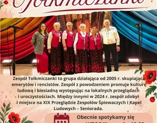Tolkmiczanki zapraszają do wspólnego śpiewania – próby we wtorki w M-GOK
