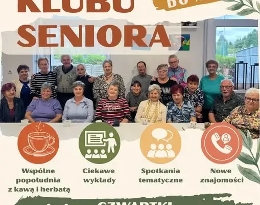 Klub Seniora w Tolkmicku zaprasza na czwartkowe spotkania