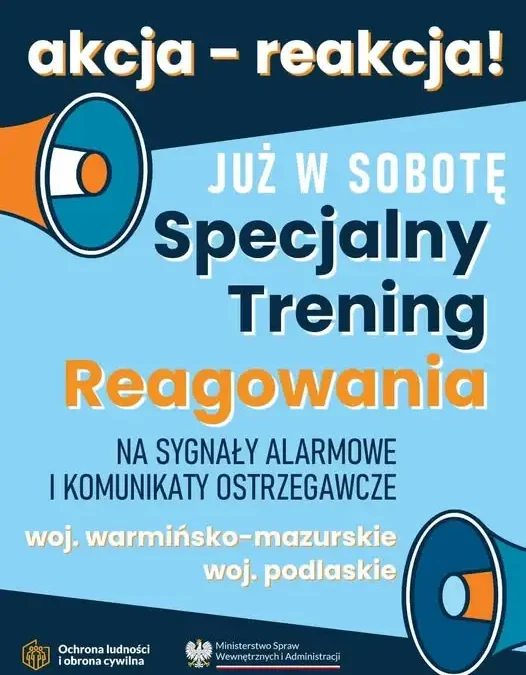 Trening reagowania kryzysowego w warmińsko-mazurskim i podlaskim – sprawdź, czy umiesz zareagować na alarm