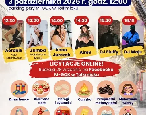 Festyn Rodzinny w Tolkmicku – zbierają na podnośnik dla strażaków OSP