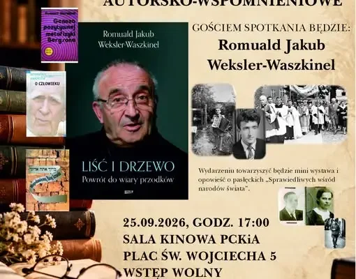 Spotkanie z Romualdem Jakubem Weksler-Waszkinelem w Pasłęku
