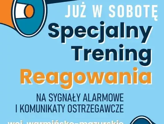 Godkowo: szkolenie z sygnałów alarmowych i zachowania w sytuacjach kryzysowych