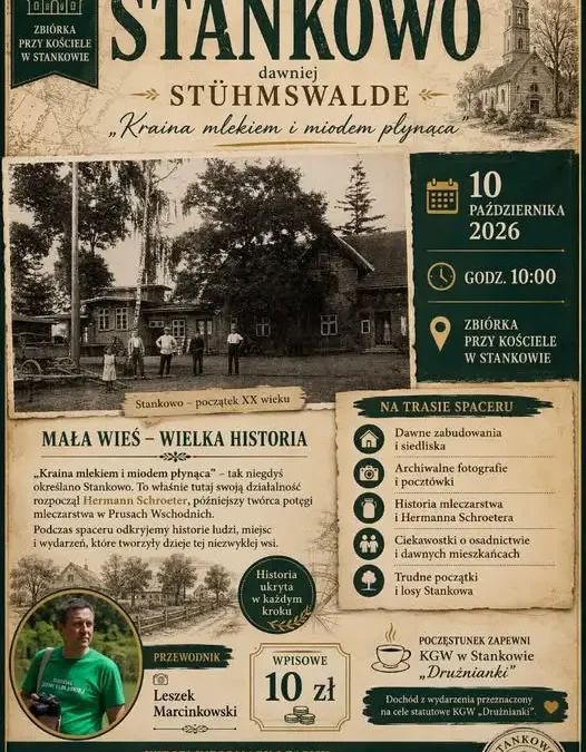 Historyczny spacer po Stankowie – odkryj ślady przeszłości
