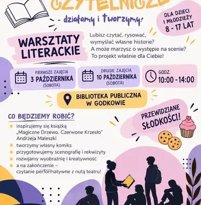 Godkowo szuka młodych talentów: Lokalna Ekipa Czytelnicza zaprasza dzieci i młodzież