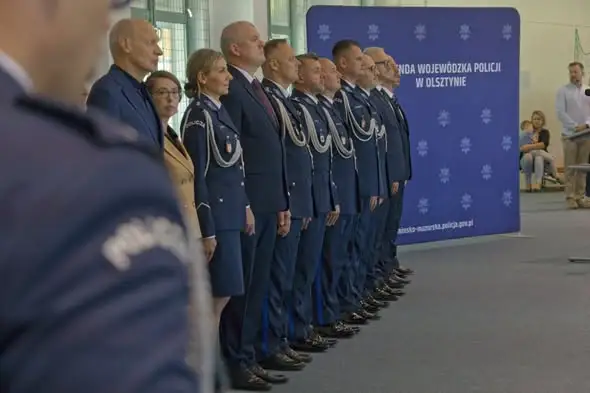 Kolejne ślubowanie w warmińsko-mazurskim garnizonie – 13 nowych policjantów