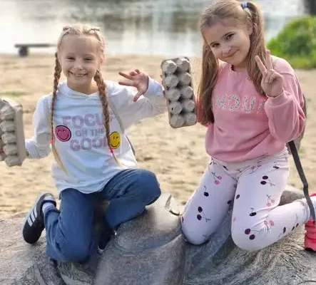 Jesienna misja klasy 2b w parku ekologicznym