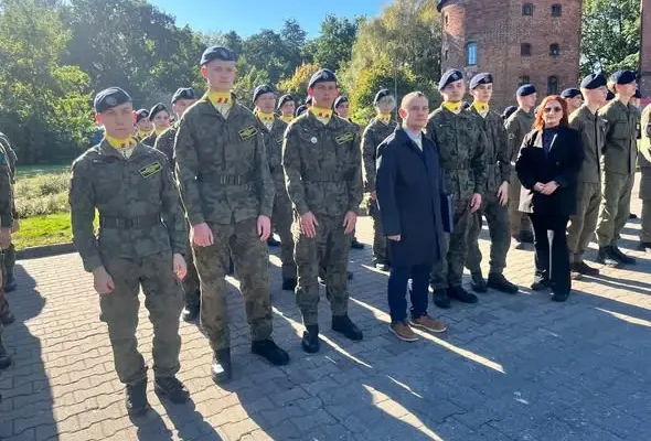Zakończenie obozu szkoleniowego klasy IV OPW w Braniewie