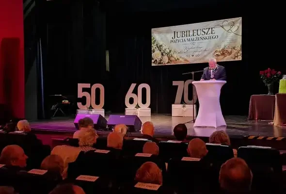 Pasłęk uhonorował małżeństwa z 50-, 60- i 70-letnim stażem