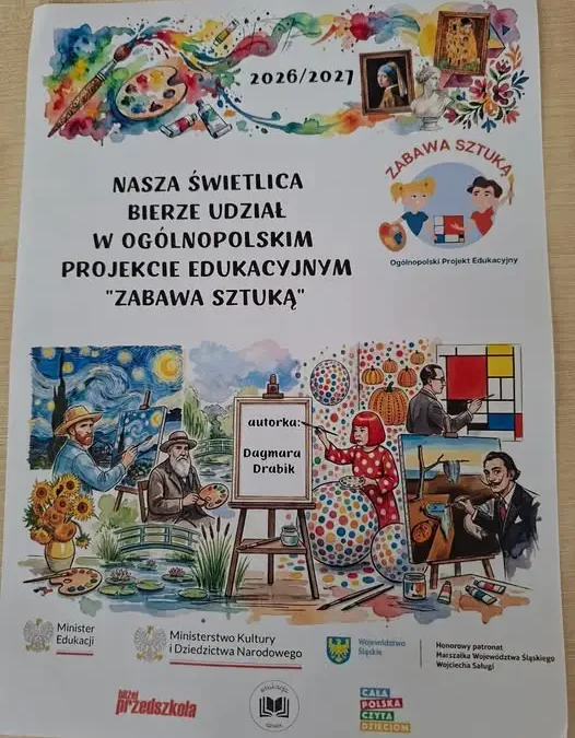 Świetlica „Słoneczko” dołącza do projektu „Zabawa sztuką”