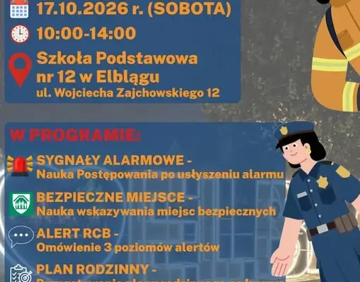 Krajowy Trening Rodzinny w Elblągu – naucz się reagować w sytuacji zagrożenia