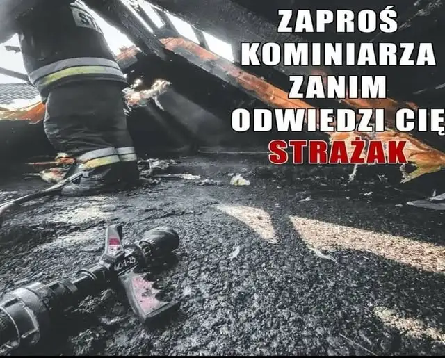 Sezon grzewczy startuje – strażacy ostrzegają przed pożarami sadzy w kominach