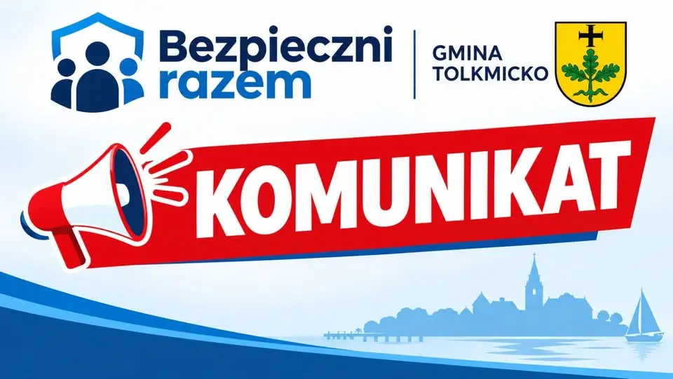 Woda niezdatna do picia w gminie Tolkmicko – komunikat dla mieszkańców