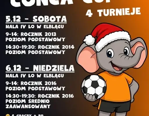 Mikołajkowy turniej piłki nożnej w Elblągu – zapisy trwają