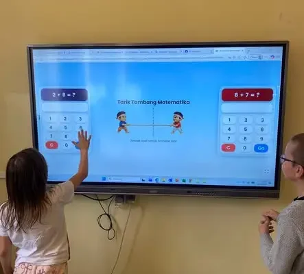 Klasa 2a ze Szkoły Podstawowej nr 8 w Elblągu stawia na matematykę przez zabawę
