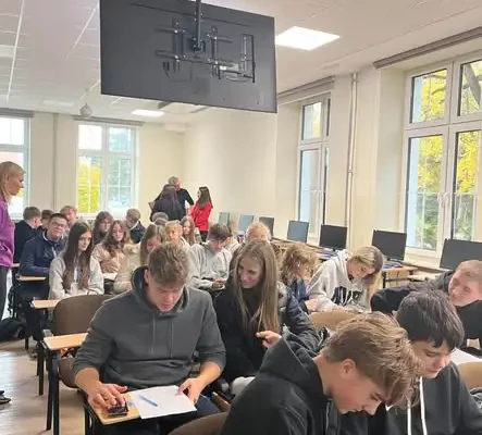 Uczniowie z Pasłęka na pierwszym wyjeździe zawodoznawczym