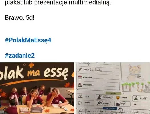 Elbląscy uczniowie czytają 10 minut na każdej lekcji polskiego