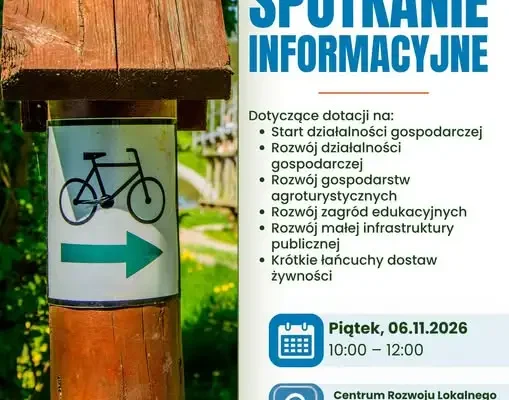 Dotacje na start i rozwój firmy – LGD Kanał Elbląski zaprasza na spotkanie w Pasłęku