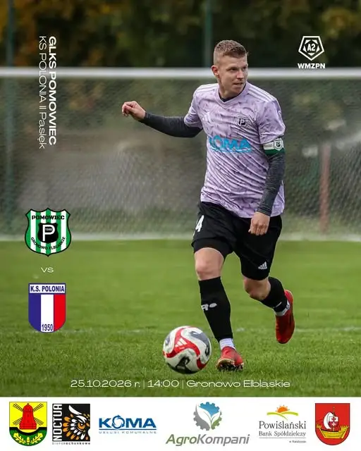 GLKS Pomowiec kontra KS Polonia II Pasłęk – 11. kolejka Serie A