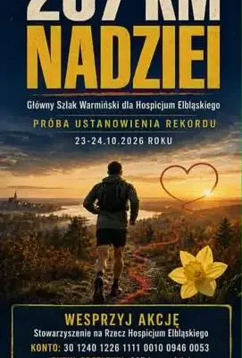 Uczniowie z Elbląga zebrali 560 zł dla hospicjum w akcji „237 km Nadziei”