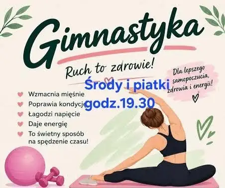 Gimnastyka w świetlicy dwa razy w tygodniu – bez trenera, ale z energią