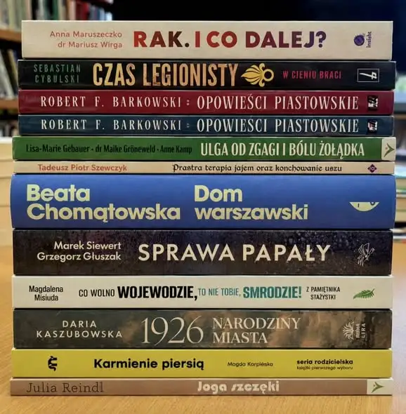 Nowości książkowe w Bibliotece Publicznej w Godkowie